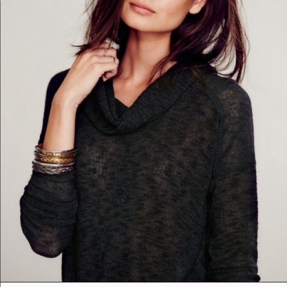 Free People We The Free Beatnik Hacci Turtleneck - Picture 3 of 5